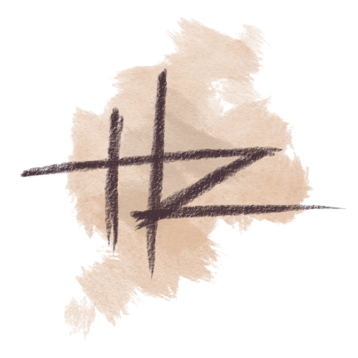 Logo de l'auteur représentant ses initiales, un H et un Z entrecroisés.